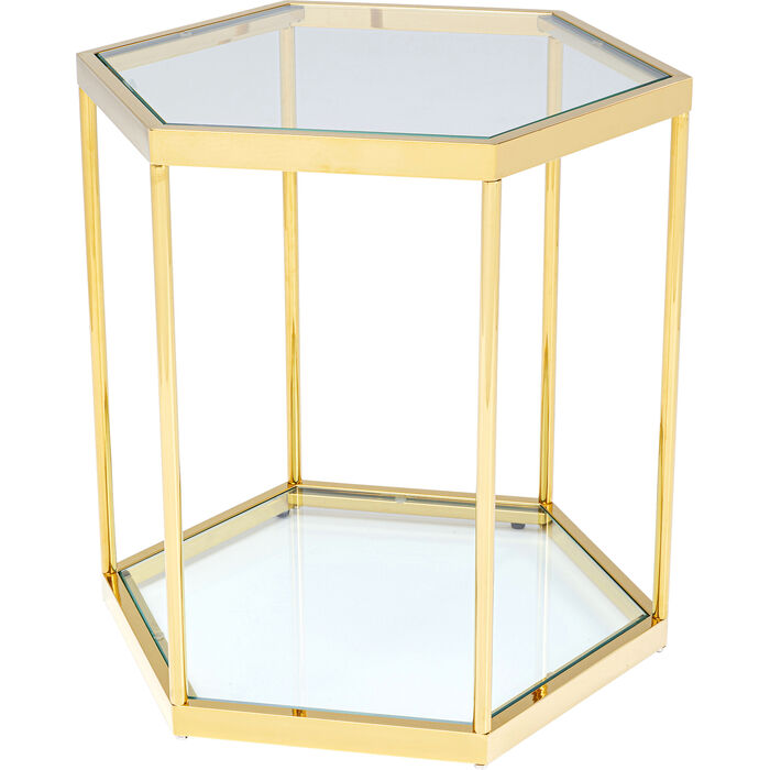 Side Table Comb Gold 55
